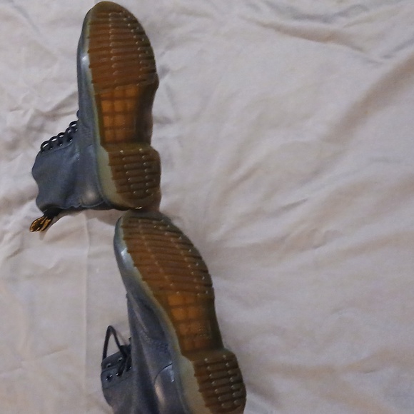 DR MARTENS  1460 Pascal  Virginia Black Leather Lace-Up Boots Size 7 - Picture 10 of 16